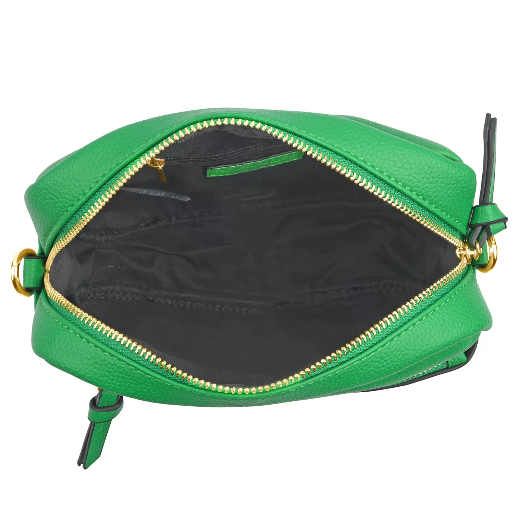 Accessorize London Women's Green Camera Bag With Webbing Strap