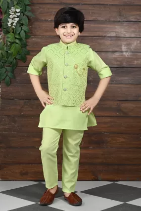 Ahhaaaa Traditional Indian Wear Bollywood Indo-Western Sherwani for Boys