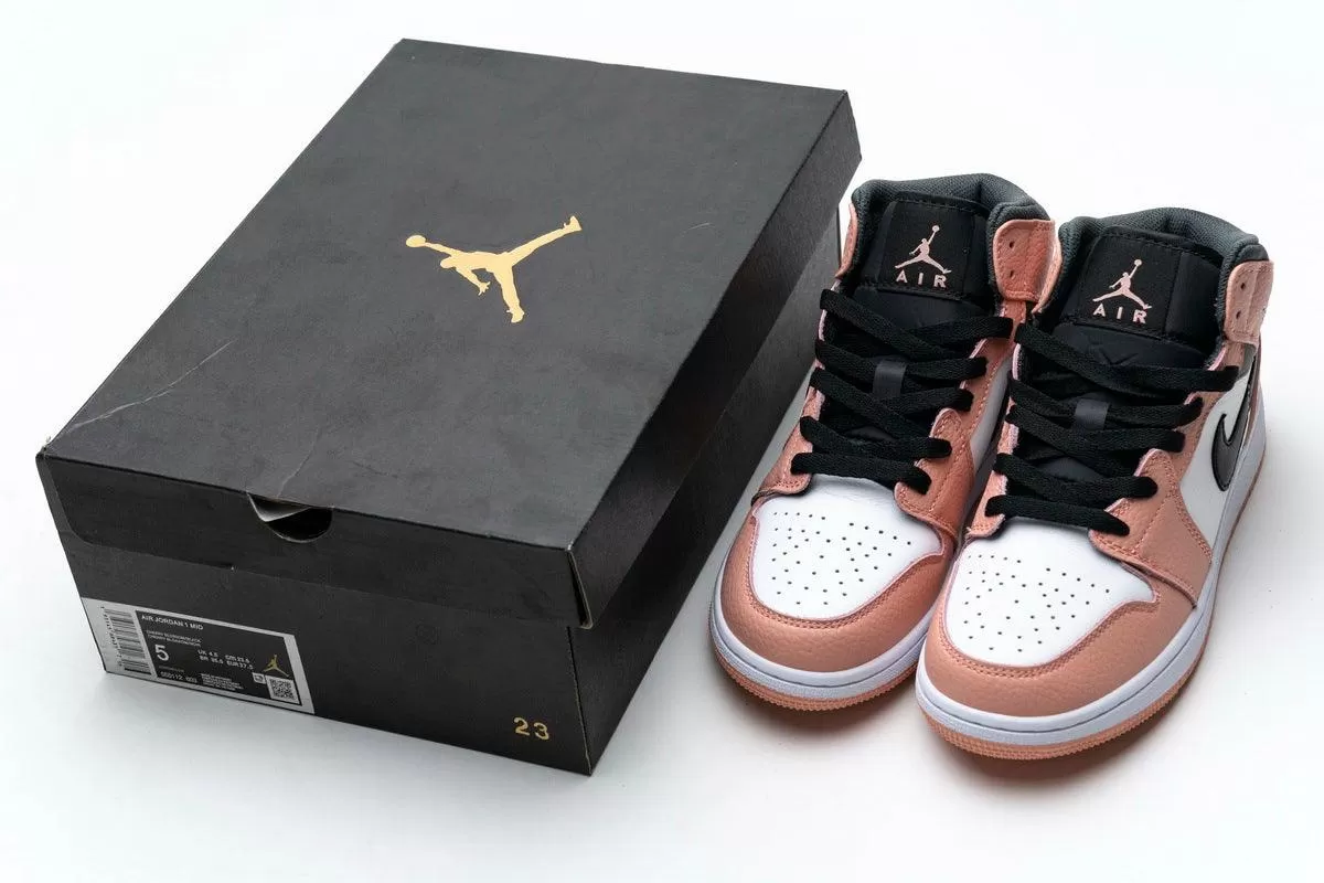 AIR JORDAN 1 MID " PINK QUARTZ "