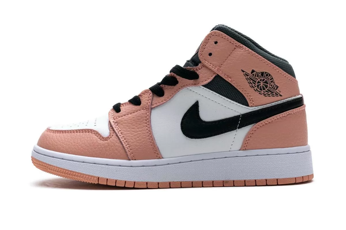 AIR JORDAN 1 MID " PINK QUARTZ "