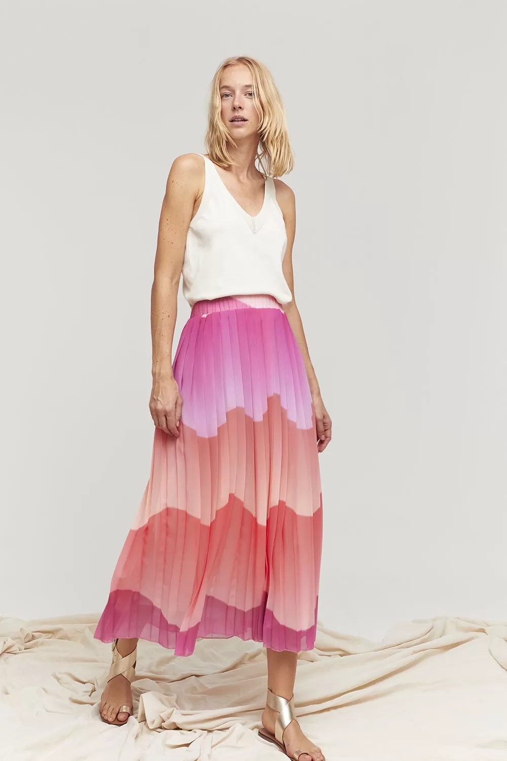 AM Pink Raset Skirt