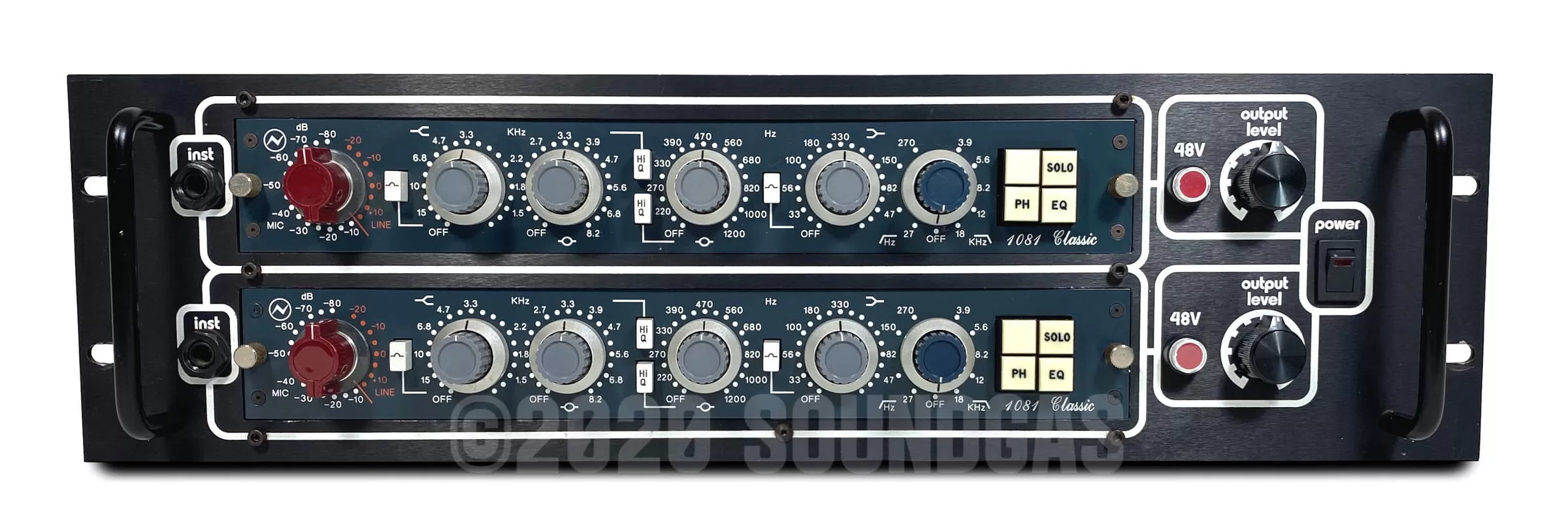 AMS Neve 1081 2 Channel Classic Eq/Pre Racked