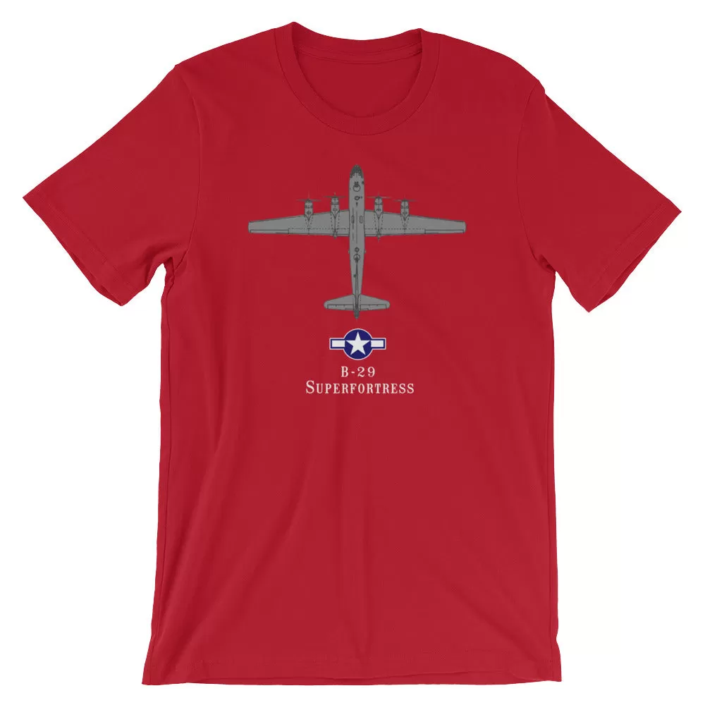 B-29 Superfortress Tech Drawing Tee