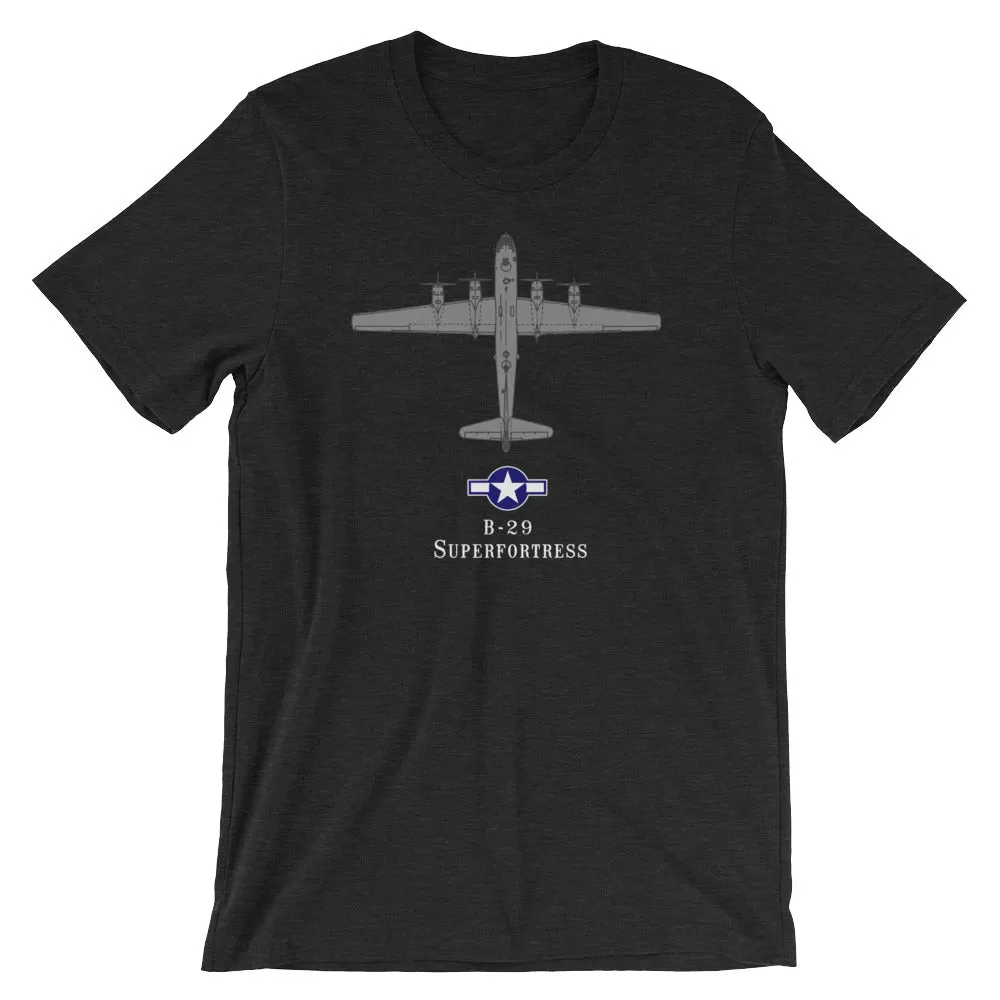 B-29 Superfortress Tech Drawing Tee