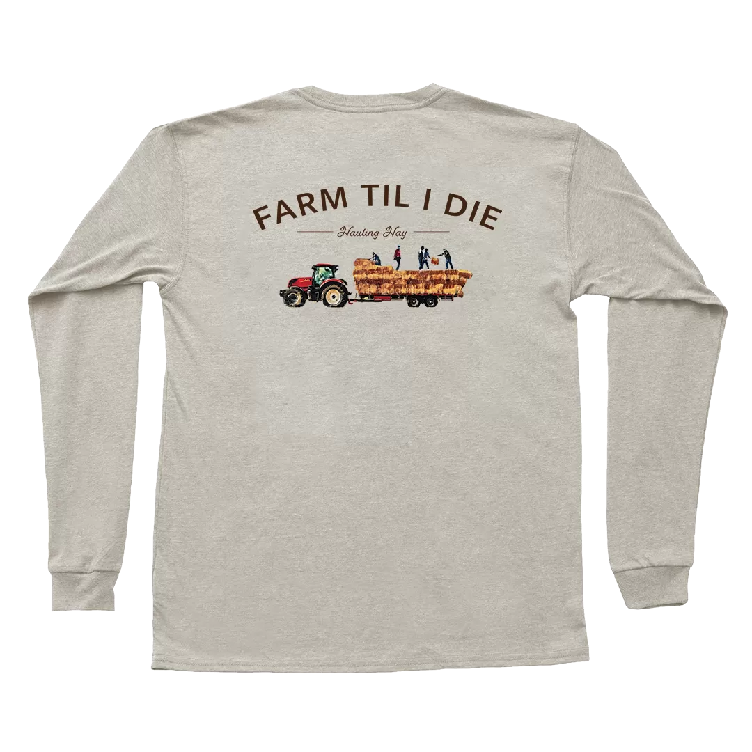 Baling Hay Long Sleeve