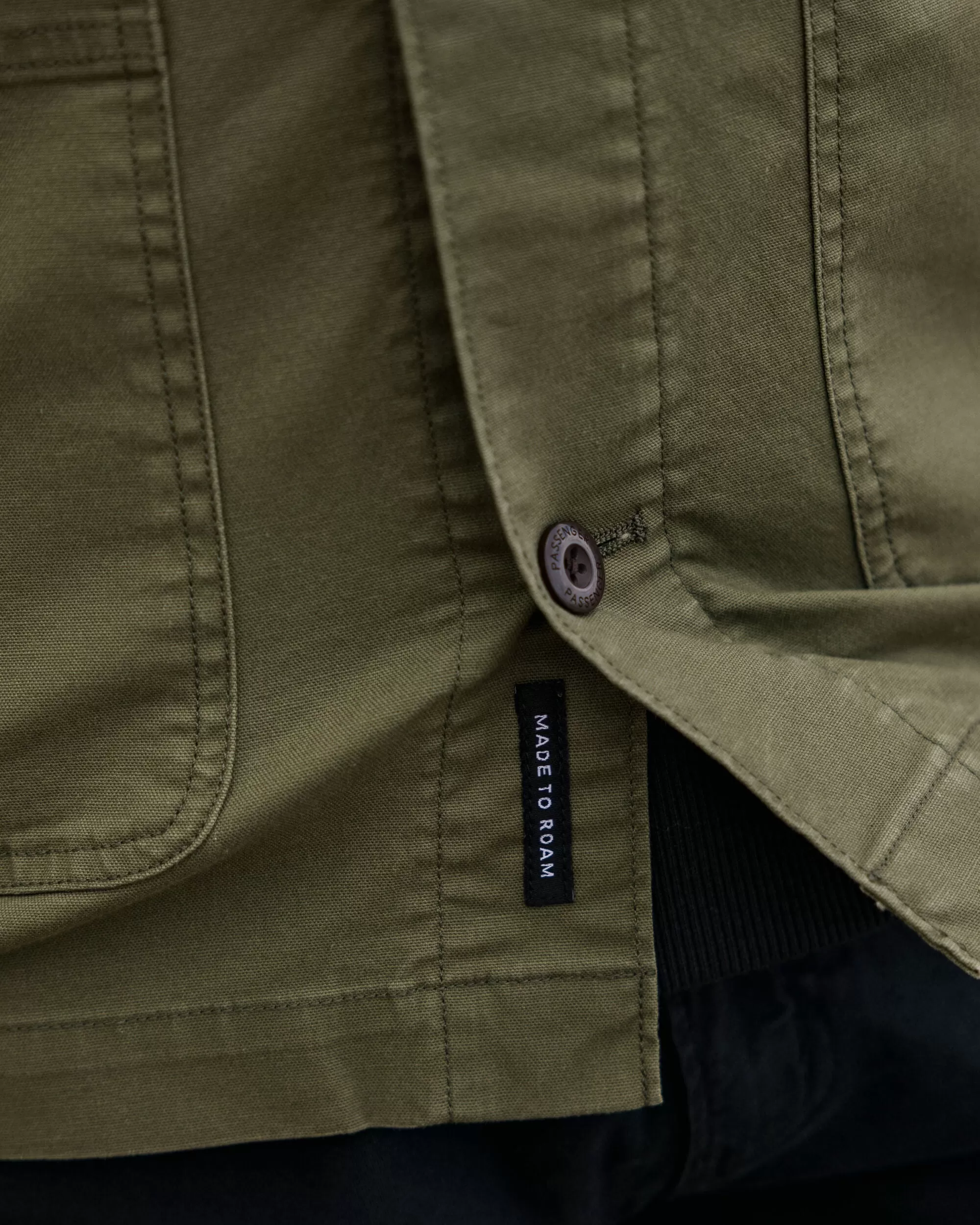 Balsa Canvas Overshirt - Khaki