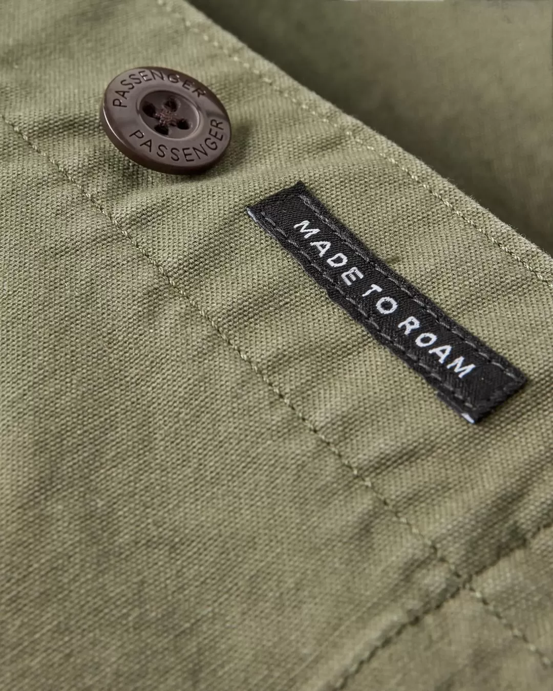 Balsa Canvas Overshirt - Khaki