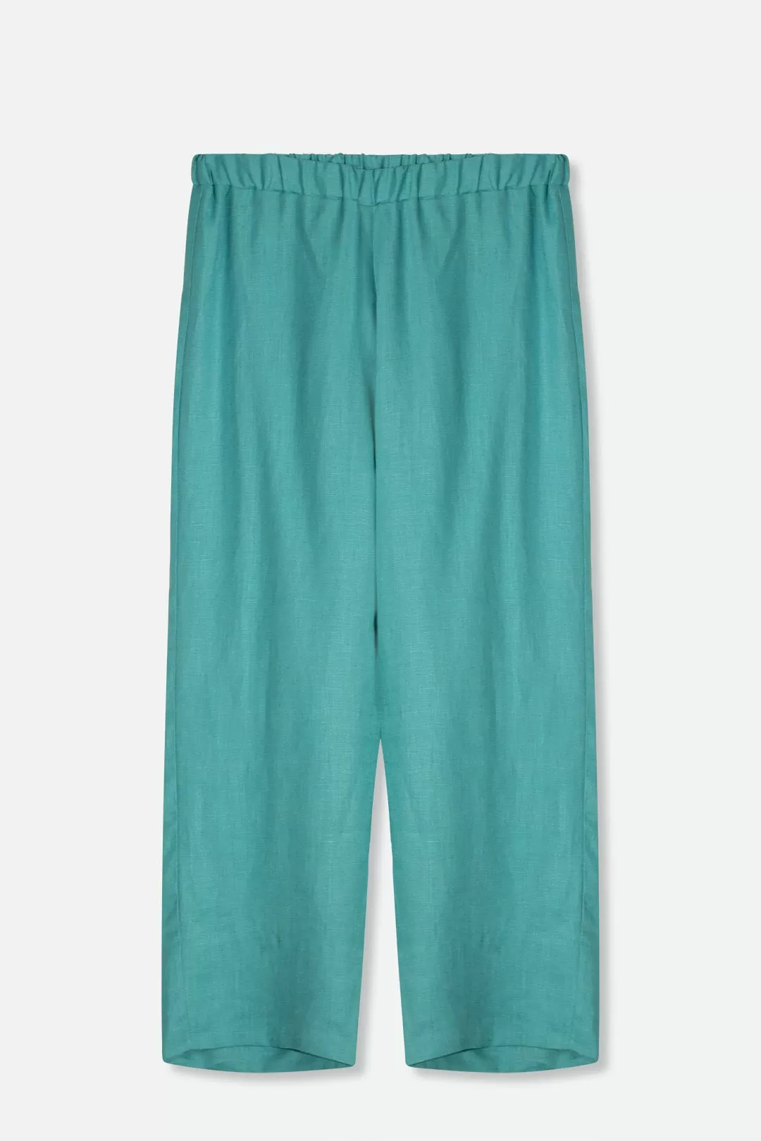 BLOOM CROP PANT IN PREMIUM ITALIAN LINEN