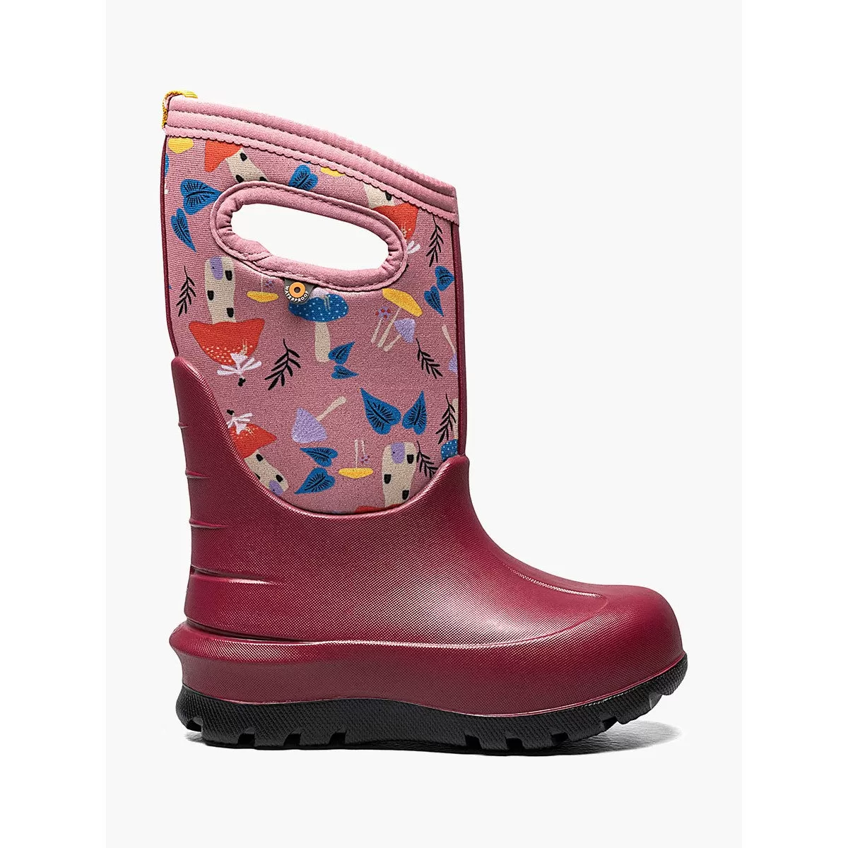 BOGS Tea Rose Multi Mushrooms Neo-Classic Boots