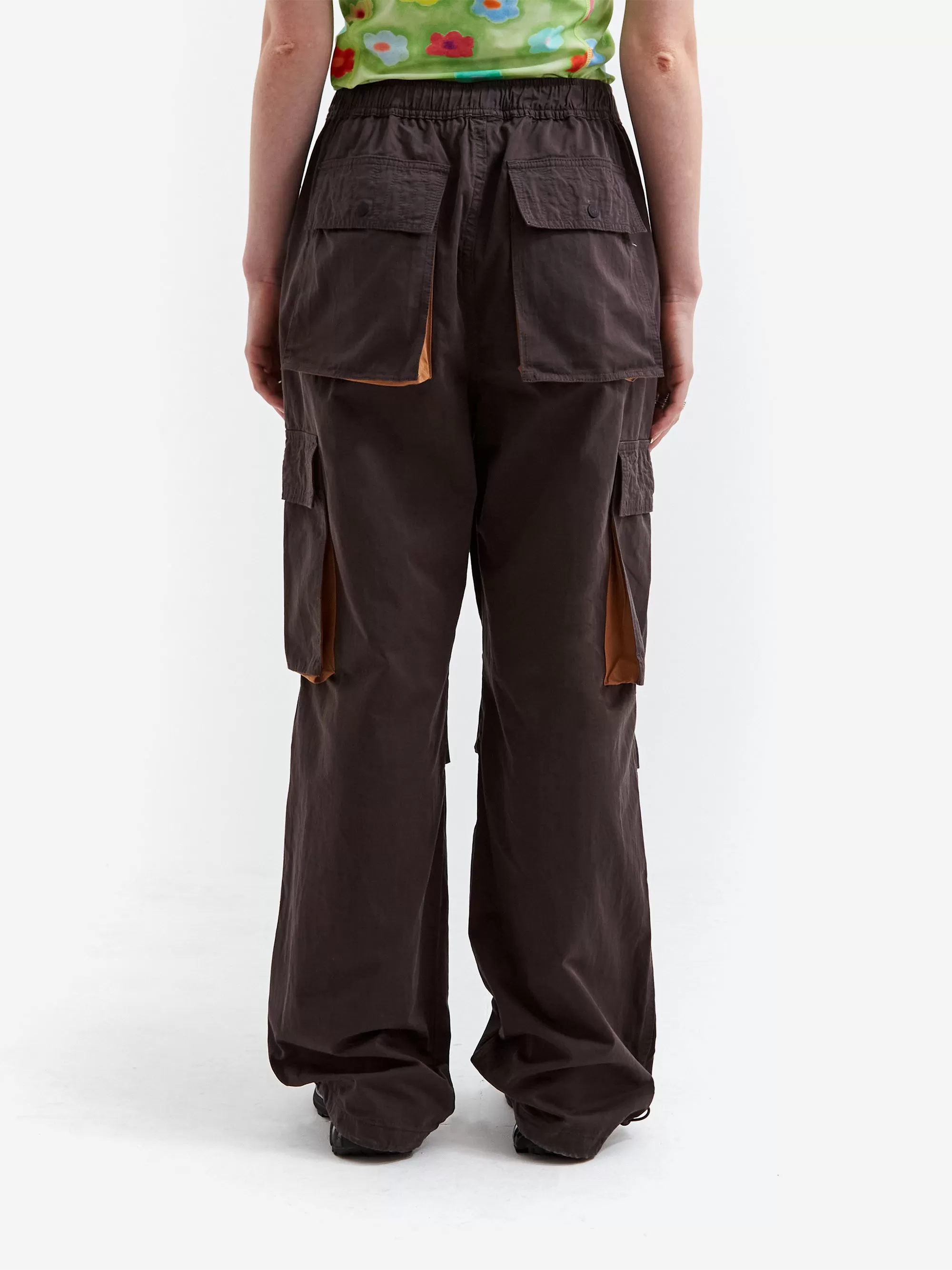 Brain Dead Adjustable Skate Pant W - Brown