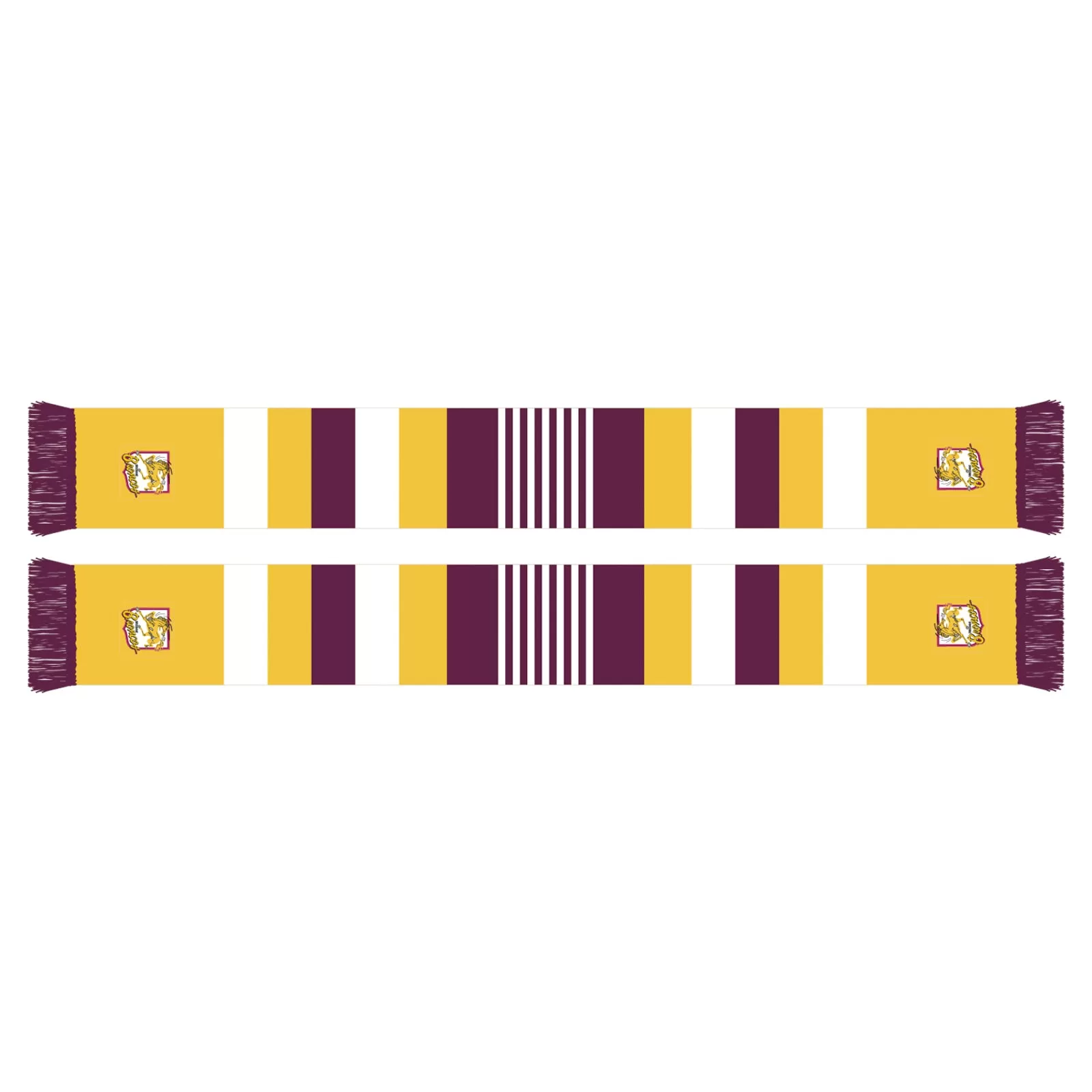 Brisbane Broncos NRL Heritage Retro Bar Scarf Rugby League