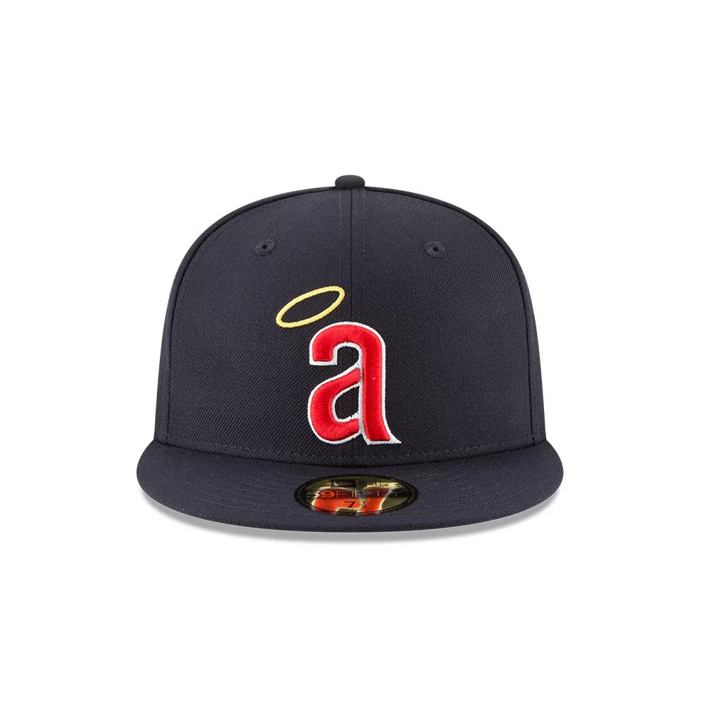 California Angels New Era 1971 Cooperstown Collection Wool - 59FIFTY Fitted Hat - Navy