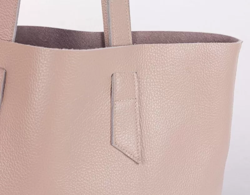 Calisto tote bag - Powder Pink leather