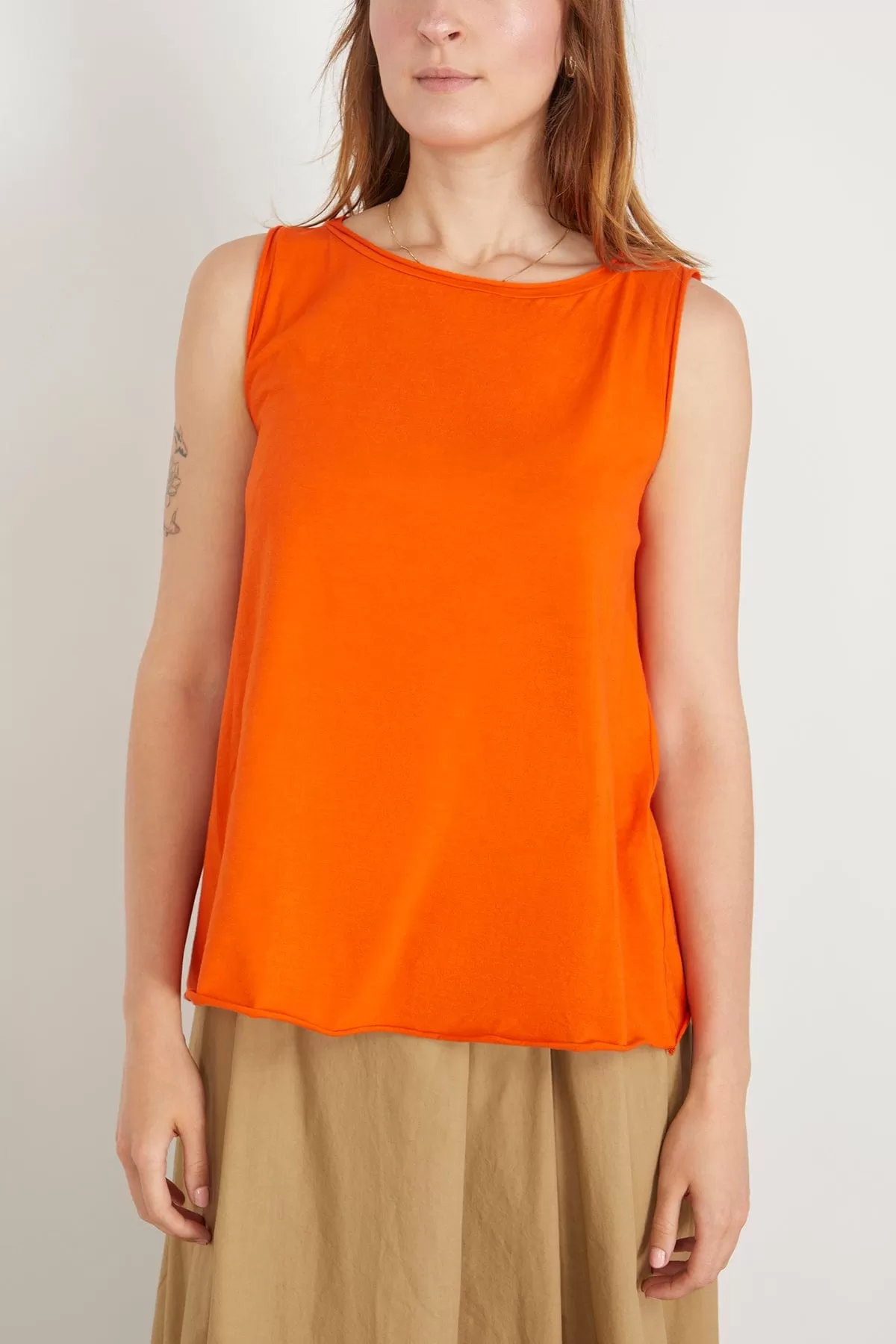 Canotta Gioia Jersey in Marigold