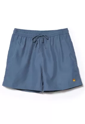 Carhartt WIP Chase Men's Swim Trunks - Storm Blue/Gold