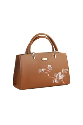 Casual Tote Hand Bags B14991-Brown