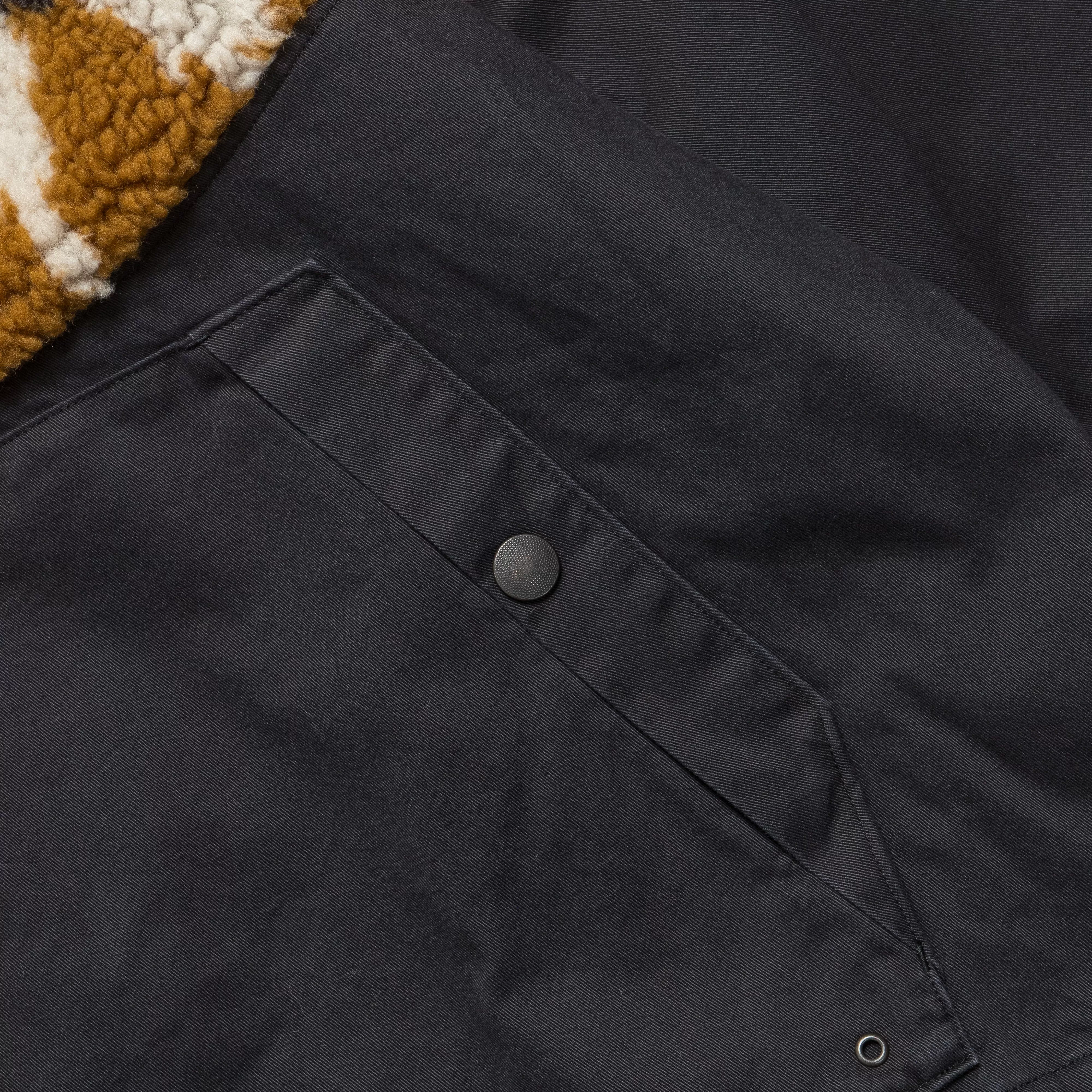 Chino × BOA Fleece NORDIC Anorak - Black