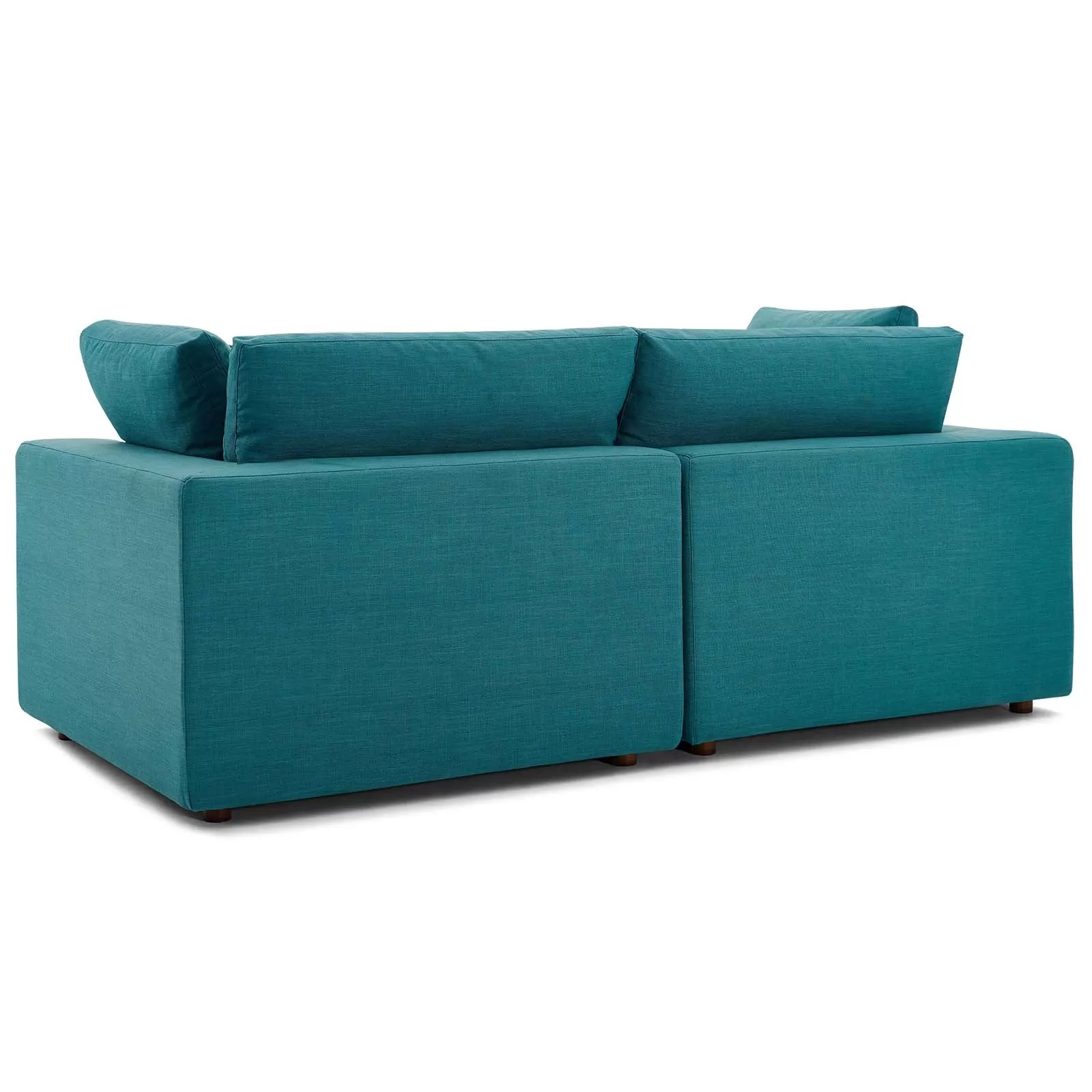 Commix Down Filled Overstuffed 2 Piece Sectional Sofa Set