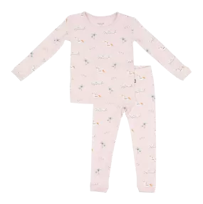 Court Culture x Kyte Baby Beach Blush Toddler PJ Set