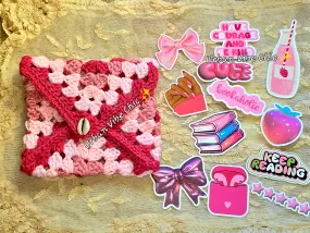 Crochet Kindle Sleeves & Kindle Paper White Stickers Bundles