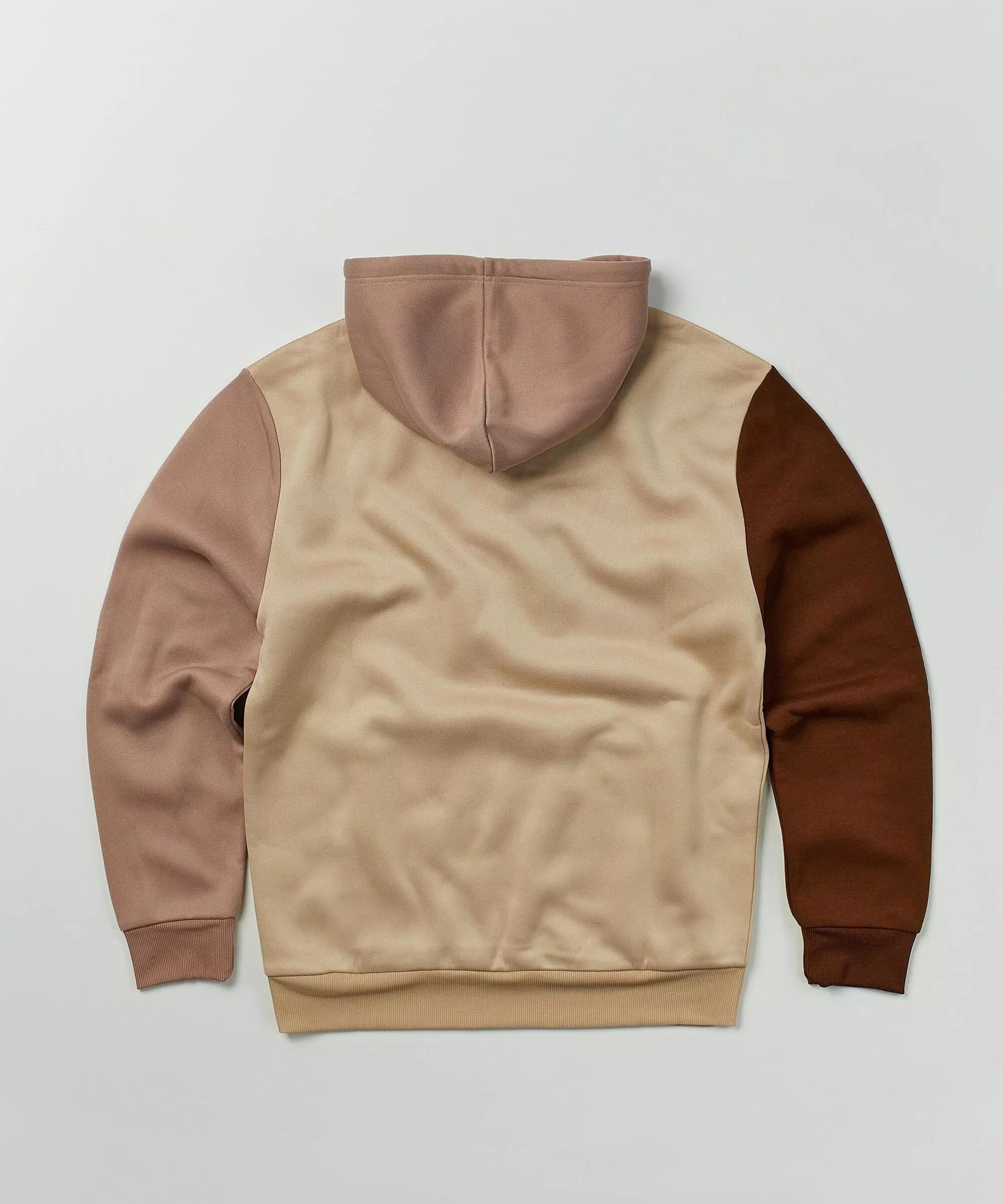 Cross Block Hoodie - Cream