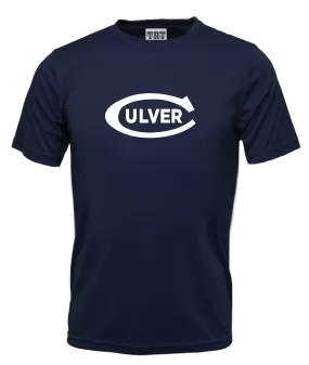 Culver Classic Short Sleeve Men's Performance Tee - Navy