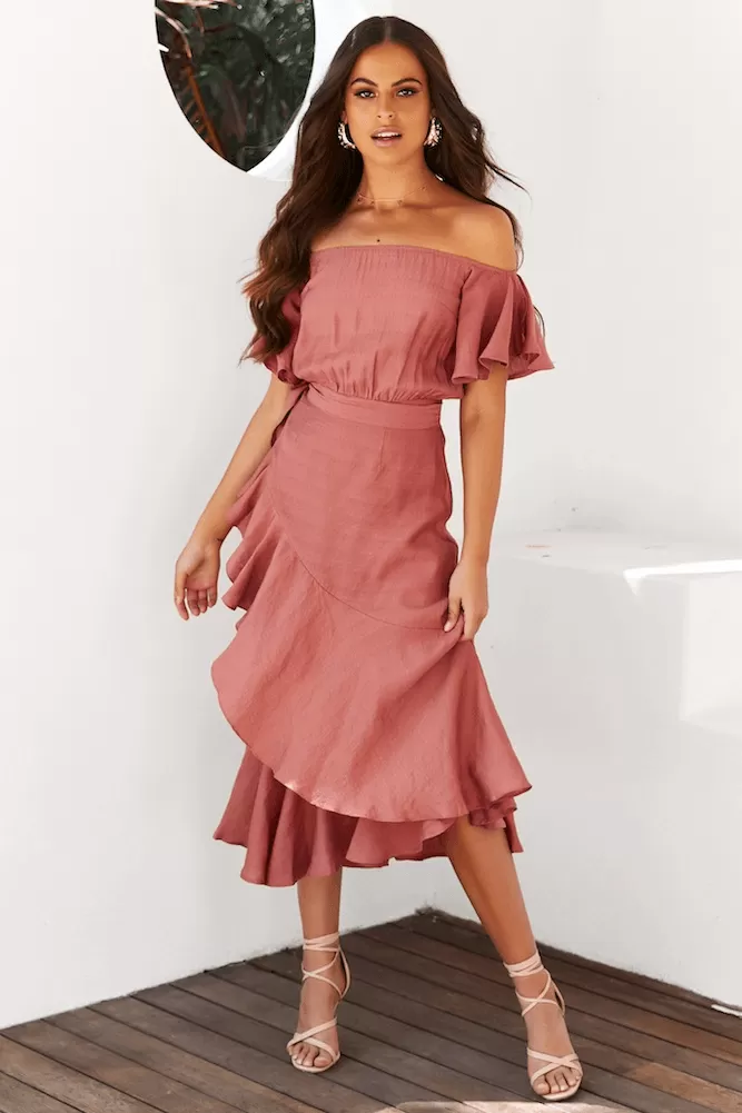 Dalila Dress - Rose