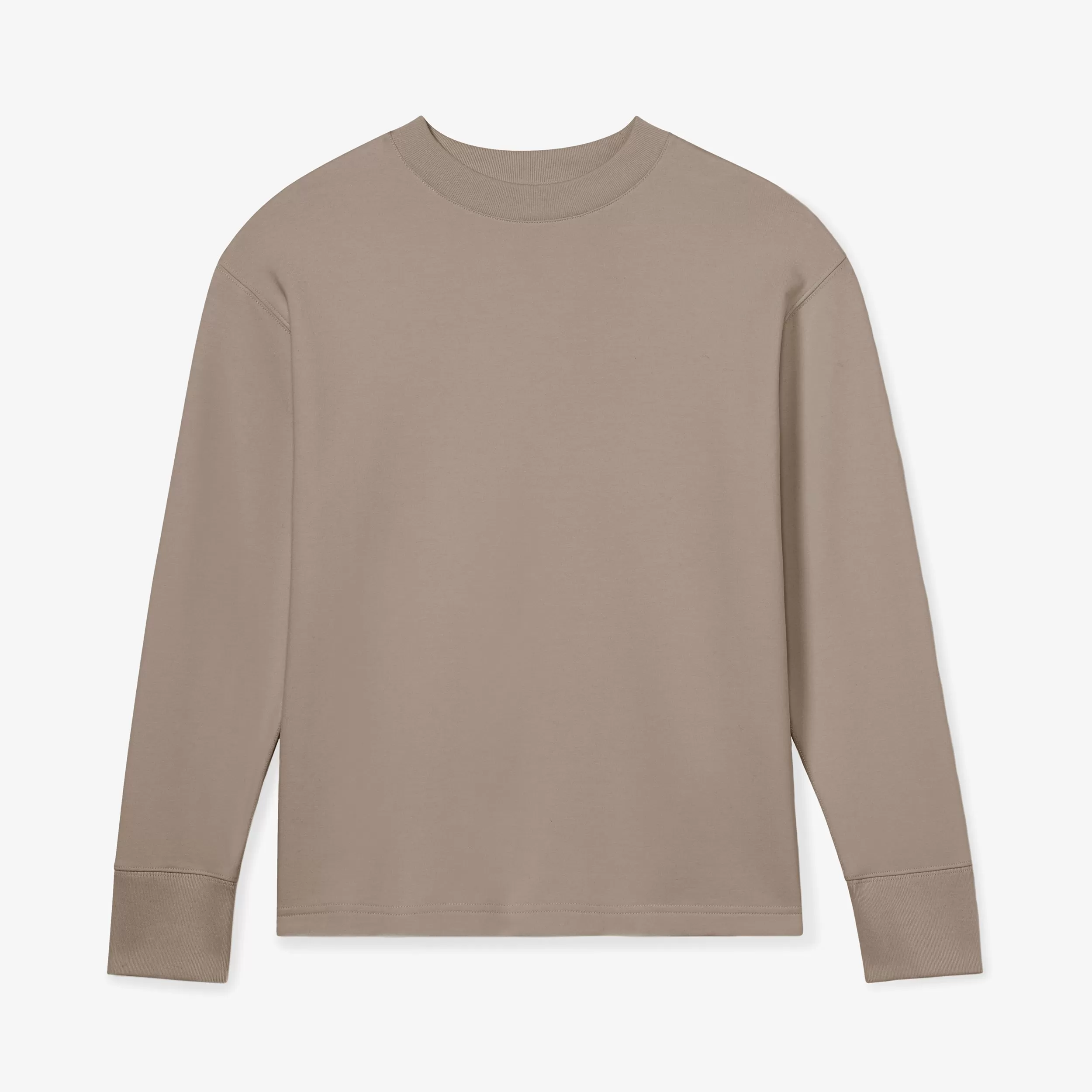 Ellie Pullover - Light French Terry :: Light Truffle