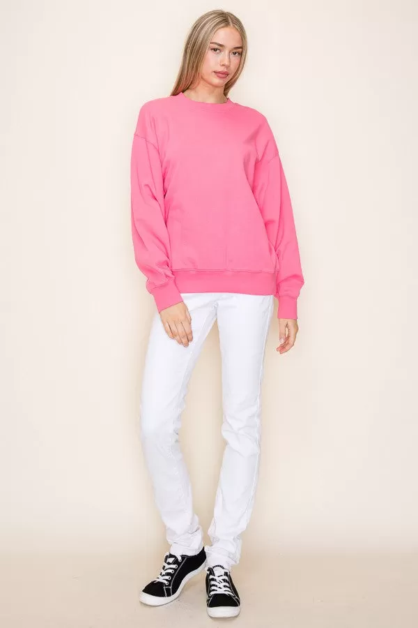 Everyday Sweatshirt - Pink Berry