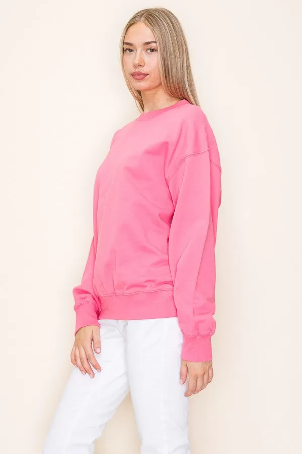 Everyday Sweatshirt - Pink Berry