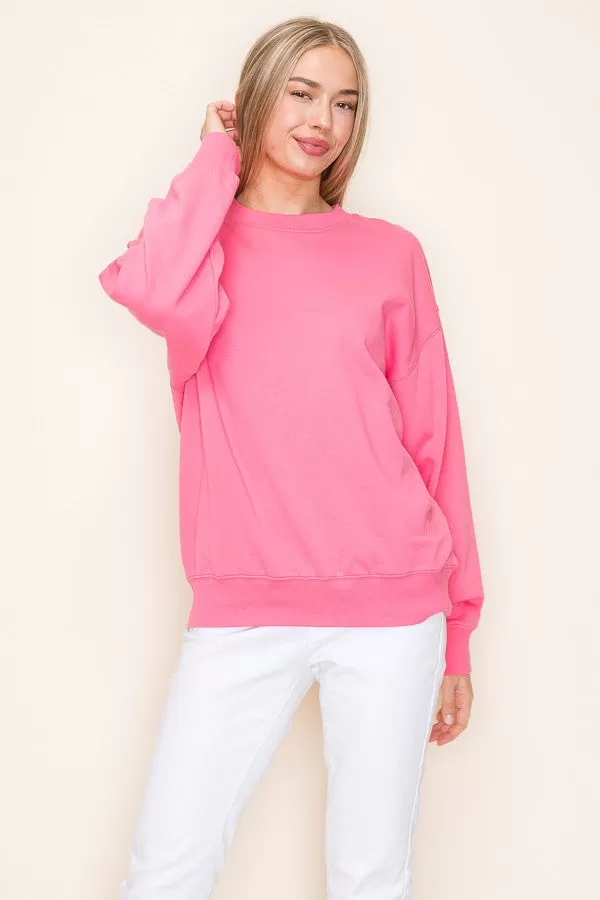 Everyday Sweatshirt - Pink Berry