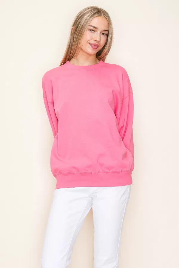 Everyday Sweatshirt - Pink Berry