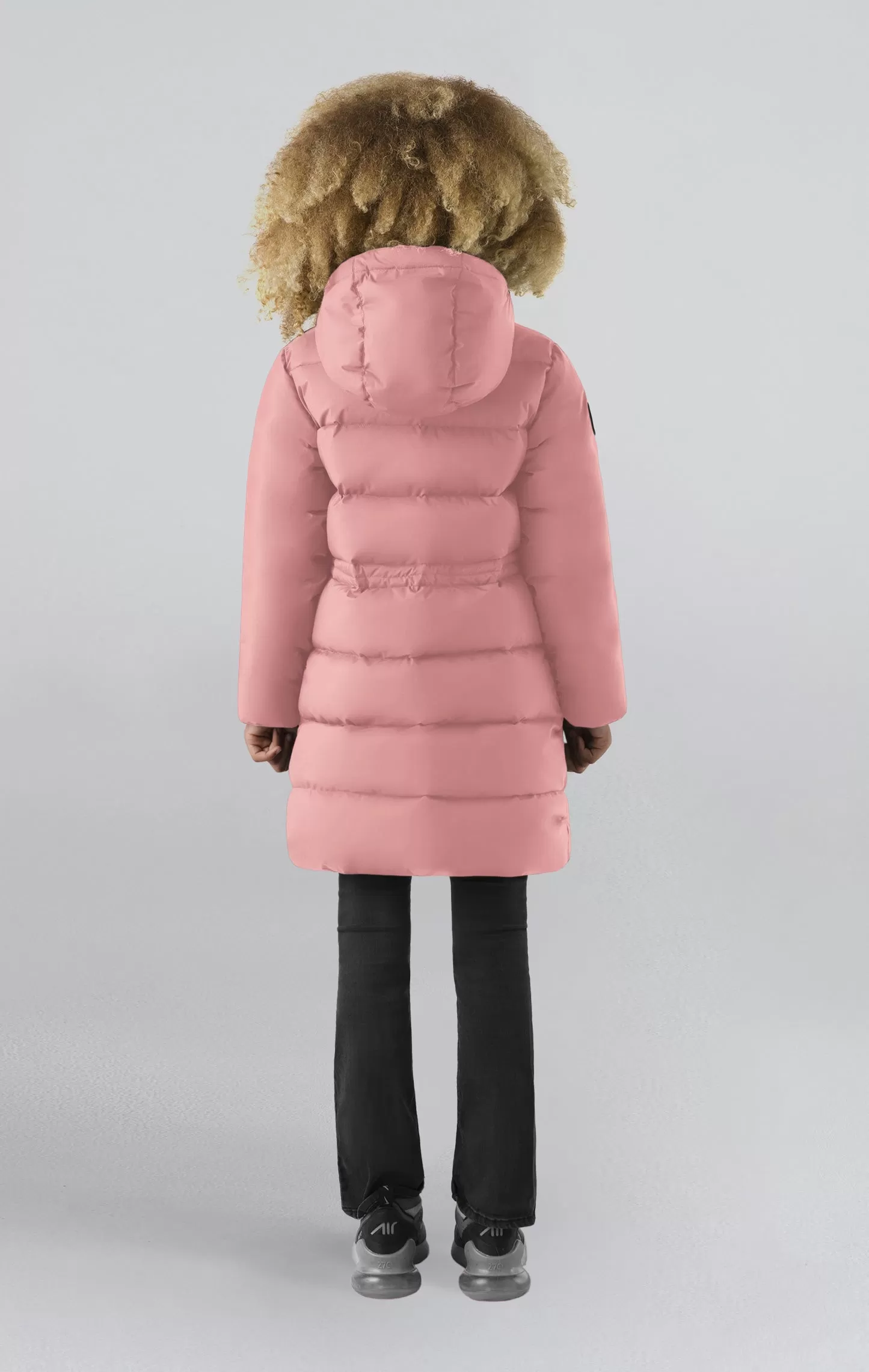 Fara Girl's Long Down Jacket