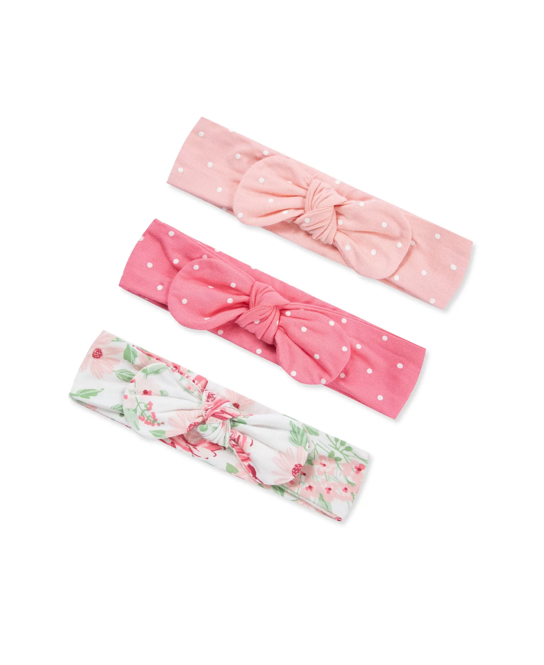 Floral Bamboo Headbands (3-pack)