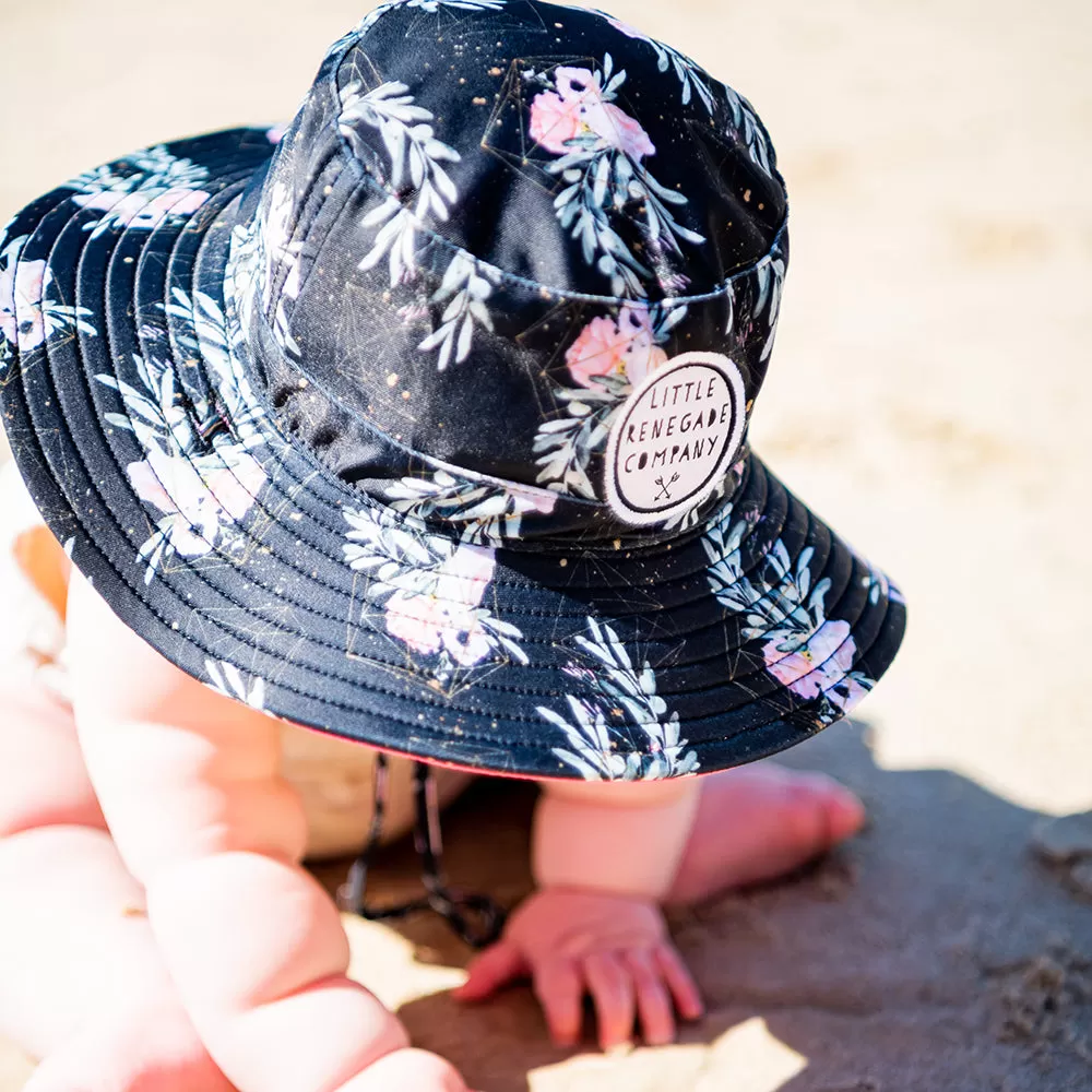 FLORAL VALENTINE SWIM HAT - 3 Sizes