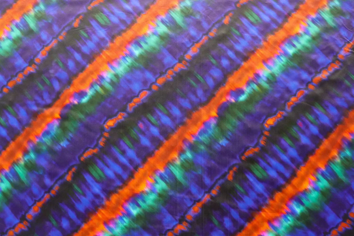 FS1213 Ink Burst Tie Dye Print Scuba Stretch Knit Fabric