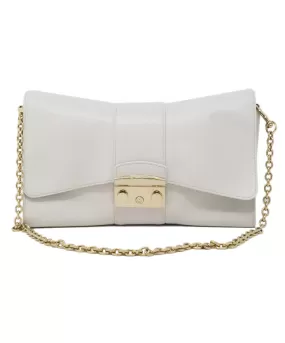 Furla Bone White Metropolis Remix Shoulder Bag