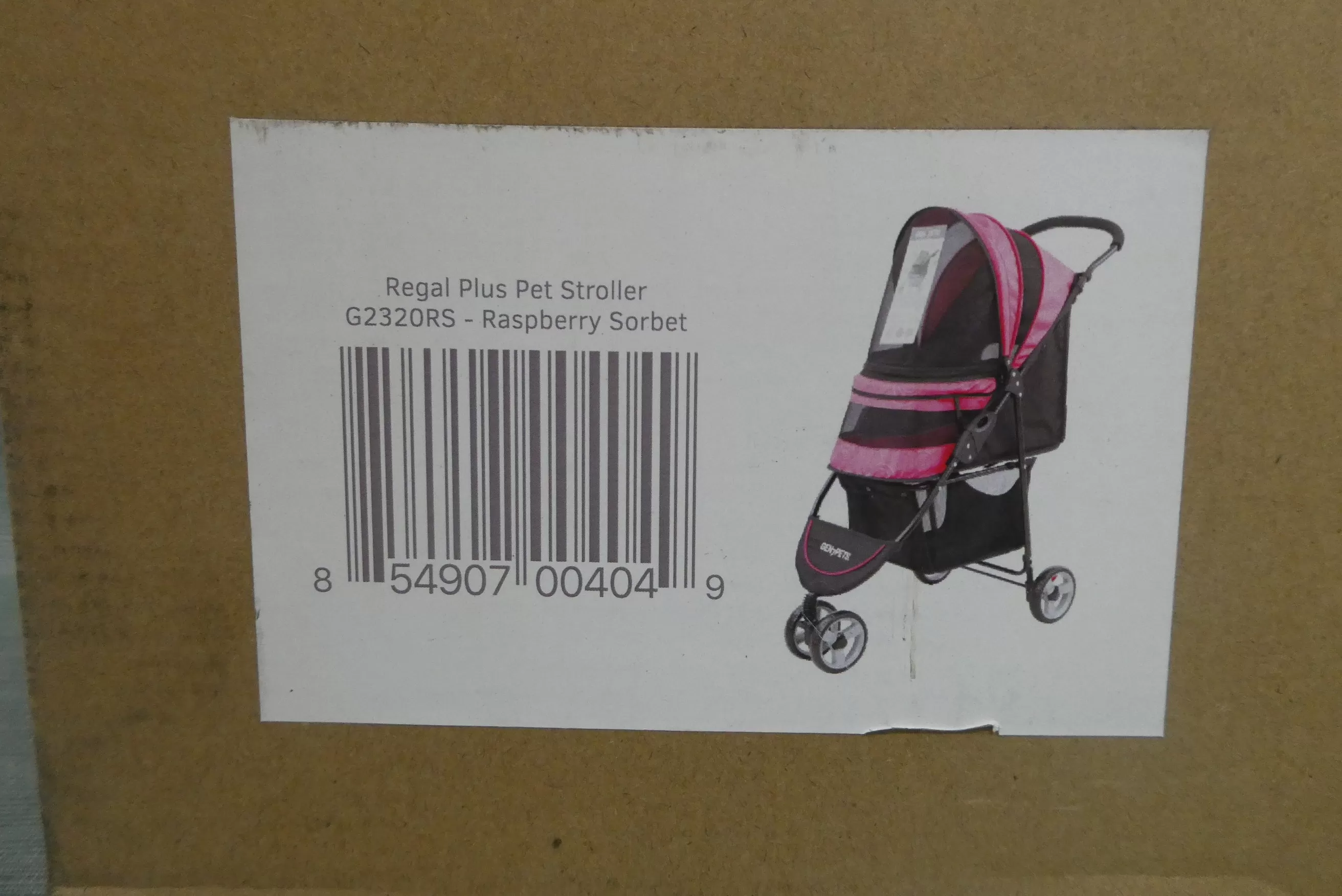 Gen7Pets Regal Plus Pet Stroller - Raspberry Sorbet - Brand New!