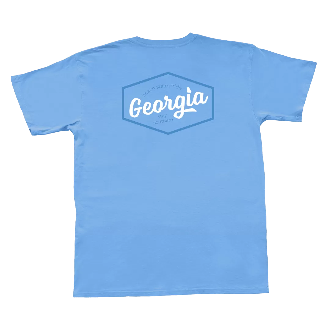 Georgia Script Patch Short Sleeve Tee