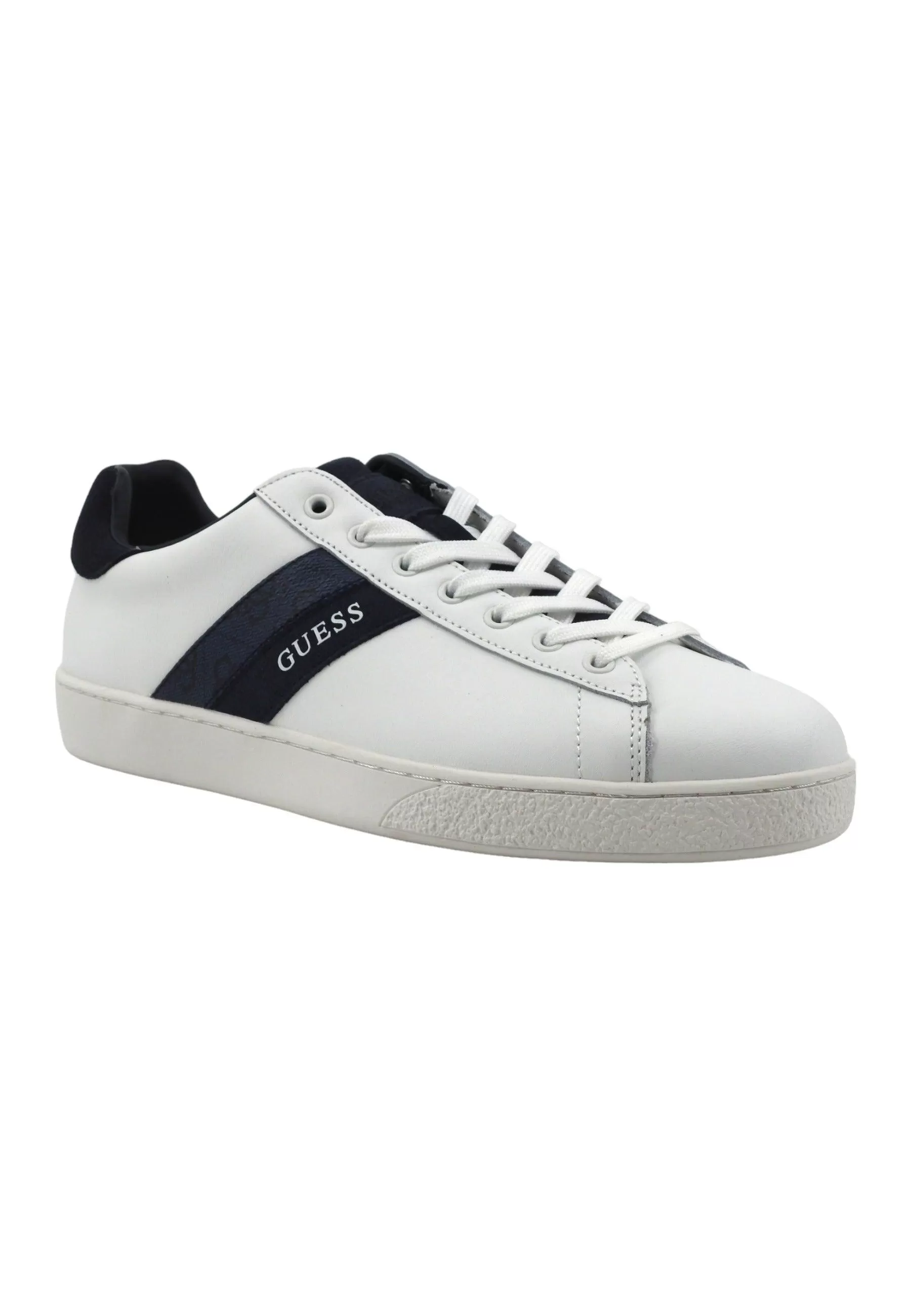 GUESS Sneaker Uomo White Blue FMPNOILEP12