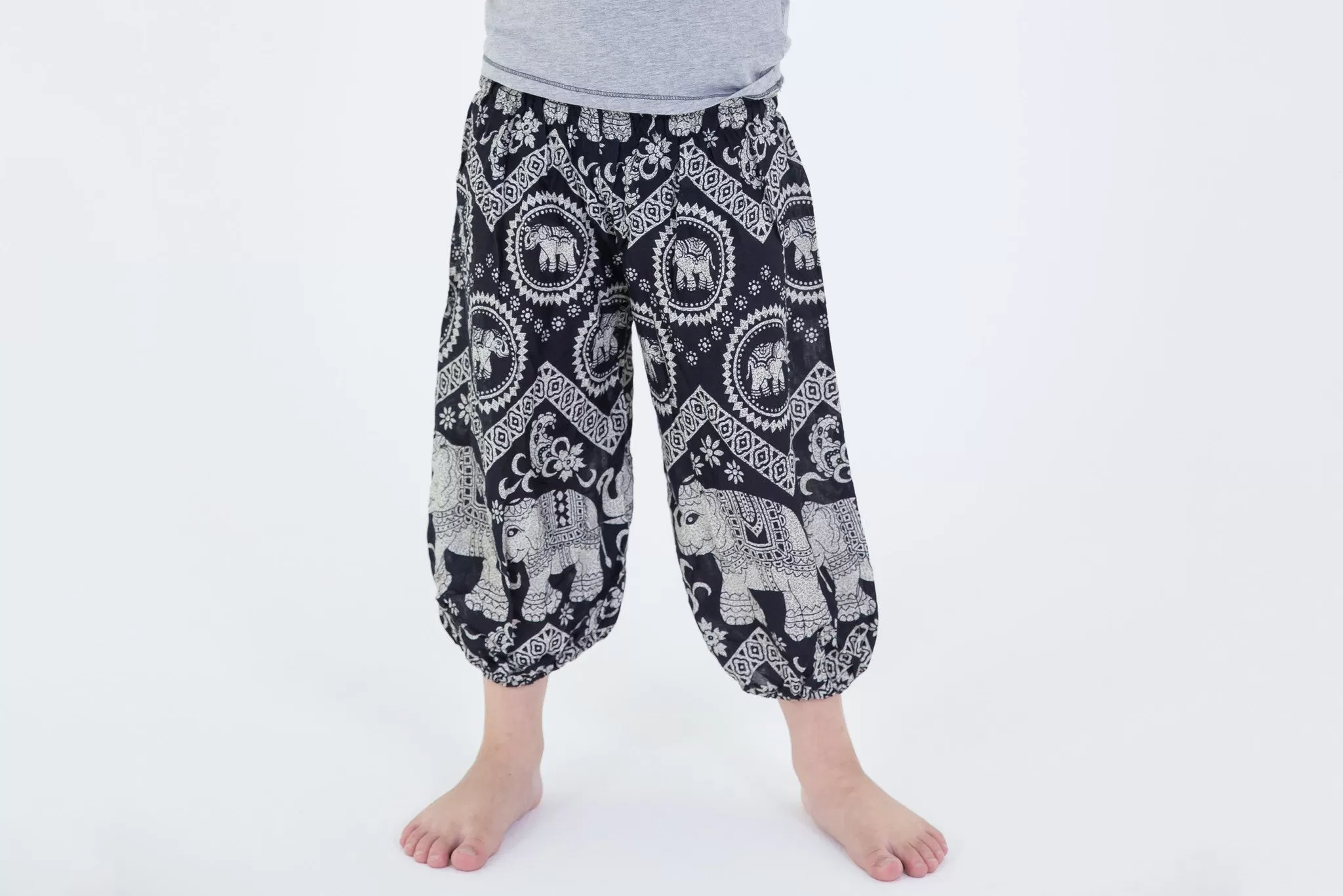 Imperial Elephant Kids Elephant Pants in Black