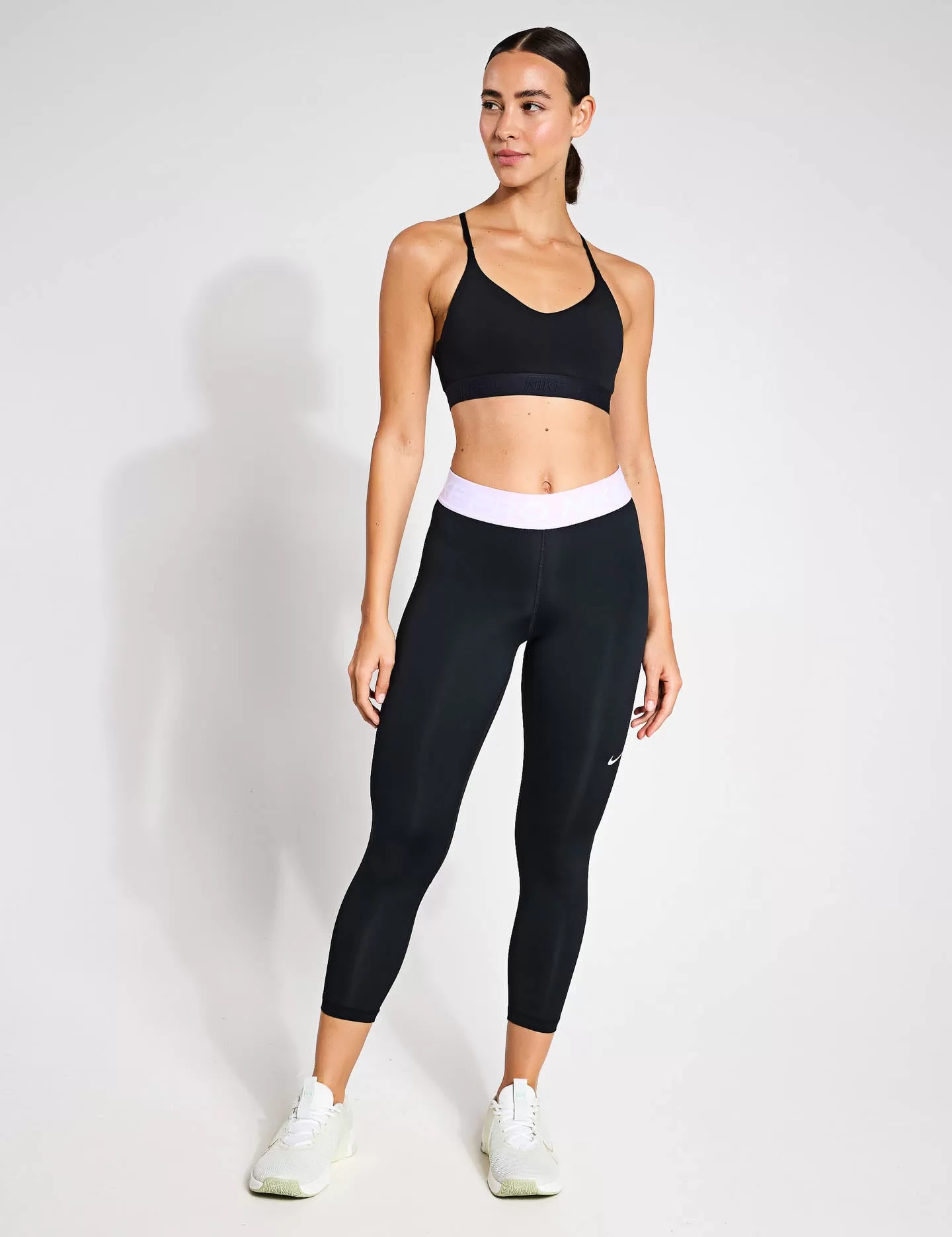 Indy Light Support Sports Bra - Black