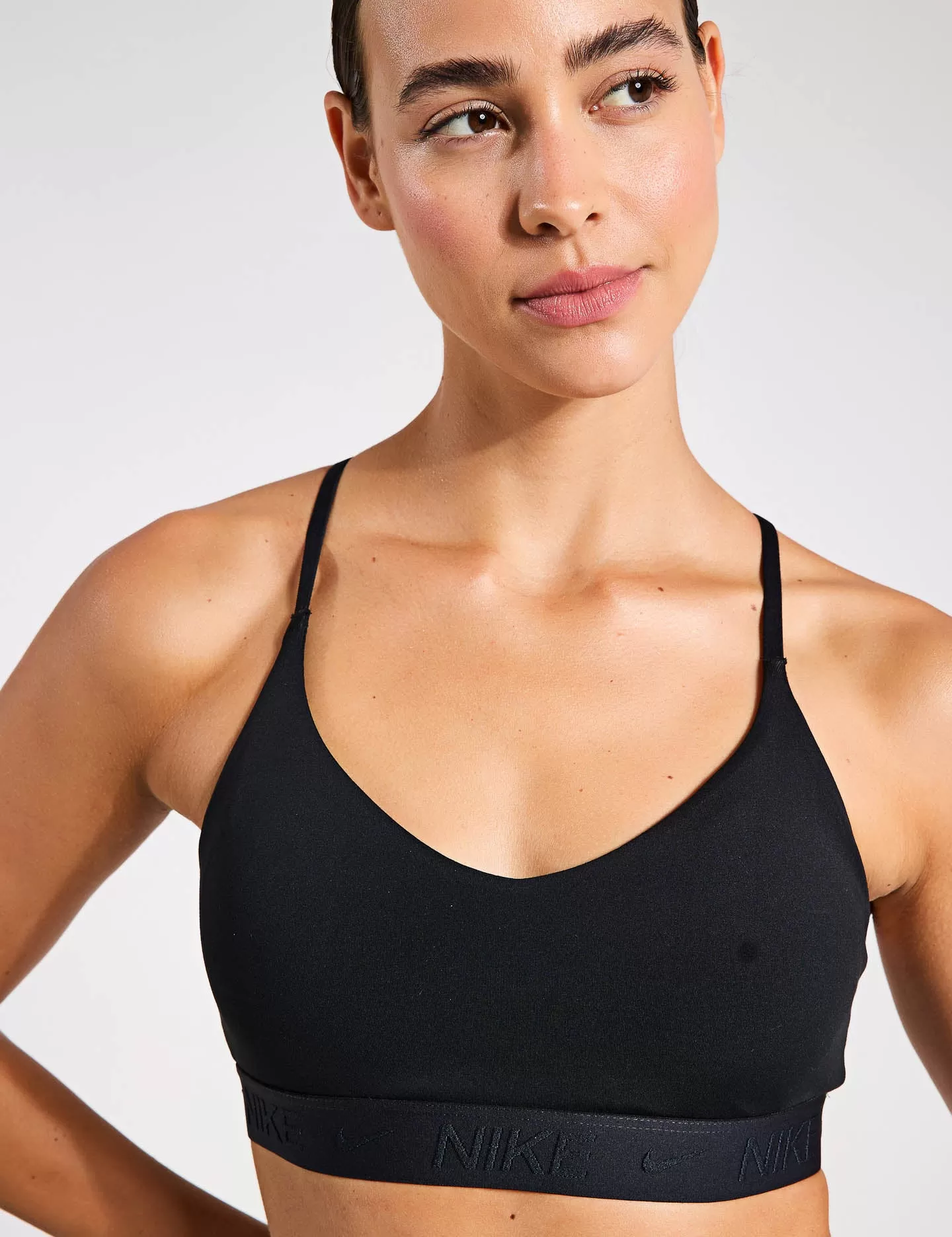 Indy Light Support Sports Bra - Black