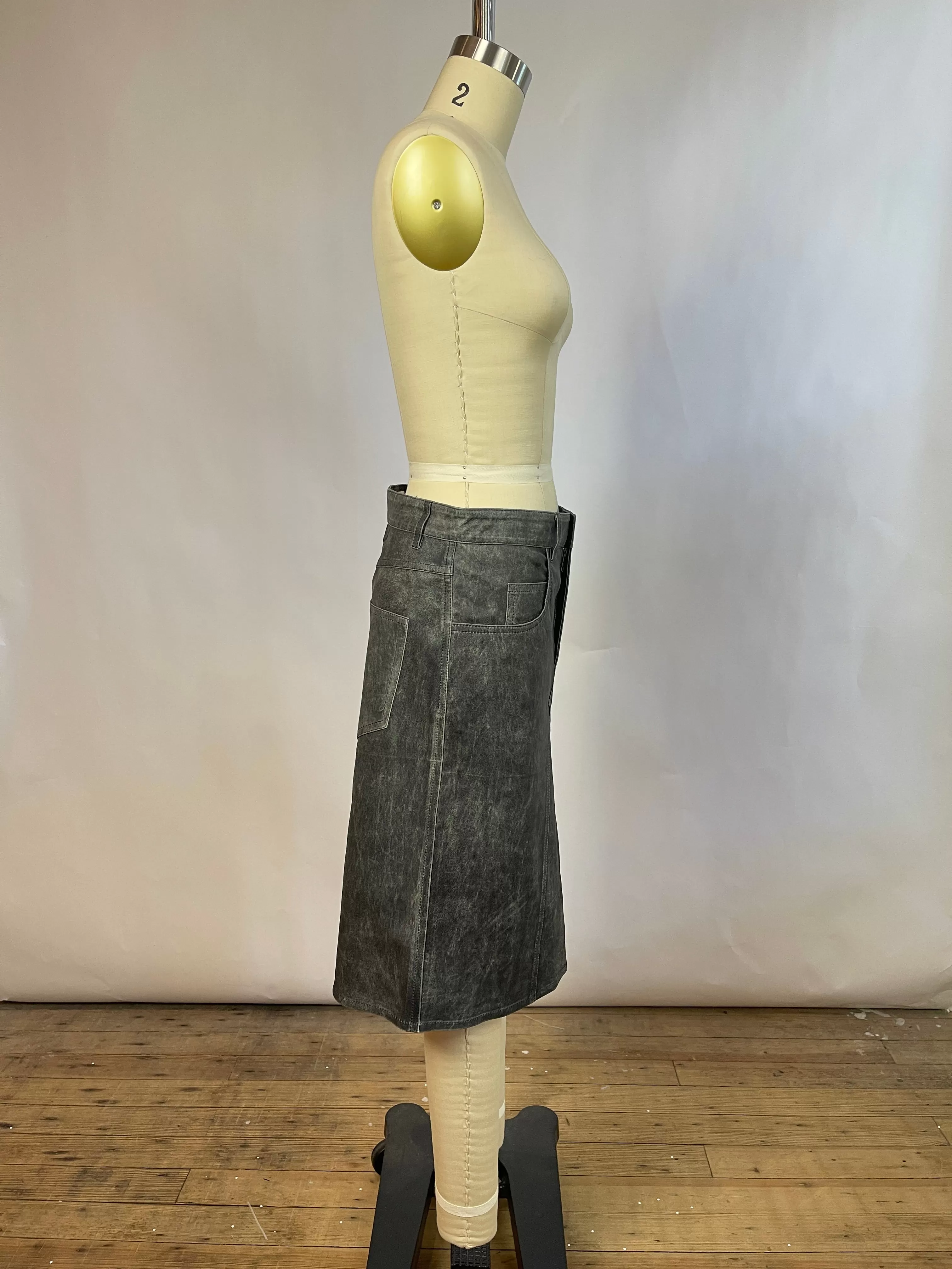 Isabel Marant Fiali Leather Skirt (38/S)