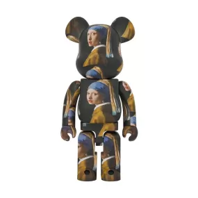   Johannes Vermeer Be@rbrick 1000% 'Girl with a Pearl Earring'