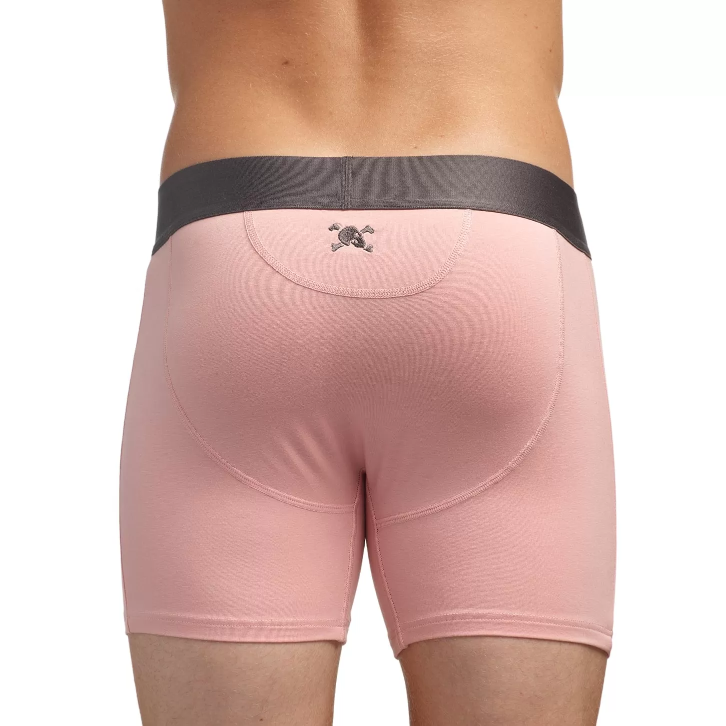 Just the Bones Boxer Brief Pink