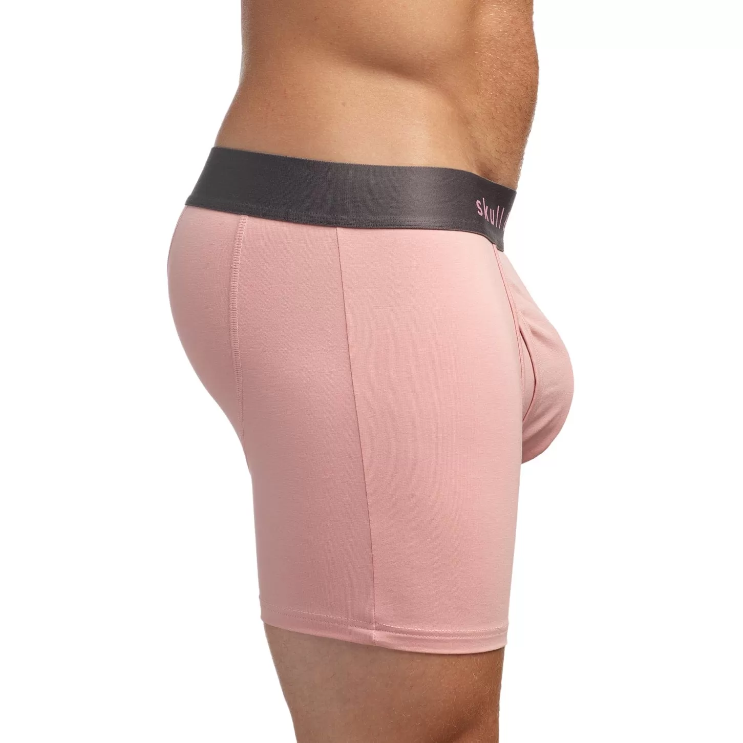 Just the Bones Boxer Brief Pink