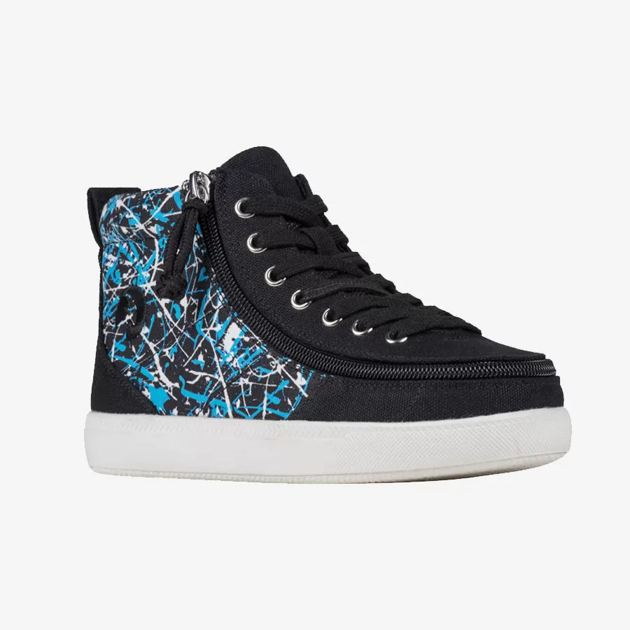 Kids' Black Graffiti BILLY Classic D|R II High Tops Wide