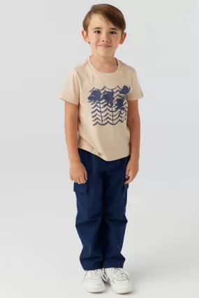 Kids Wavy Palm Marlow Tee