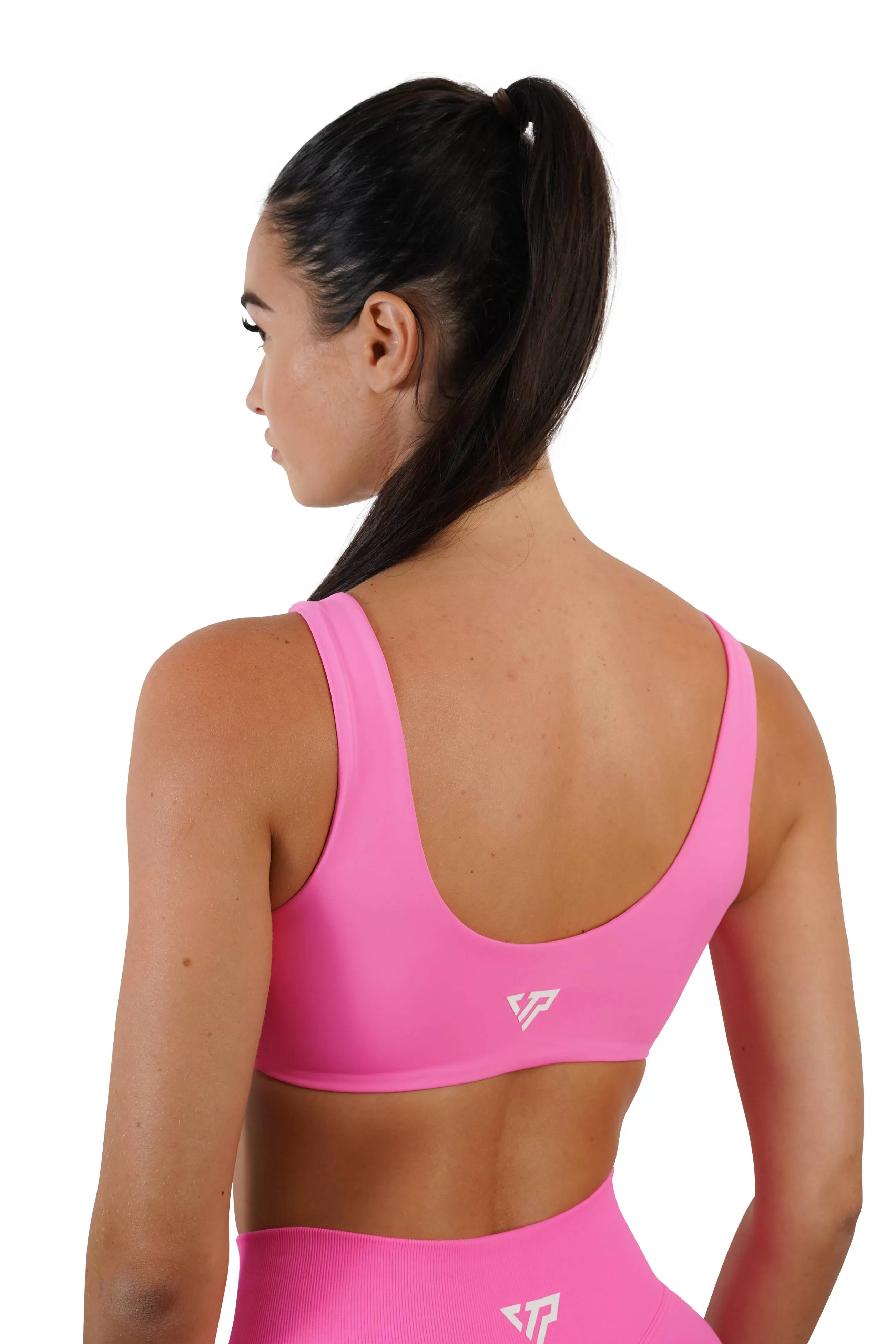 LUXE CROP - NEON PINK